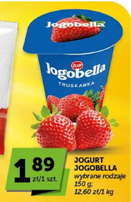 Jogurt Jogobella promocja w Groszek
