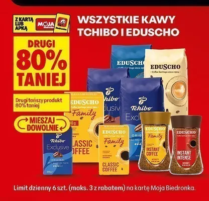 Kawa mielona Eduscho Family promocja w Biedronka