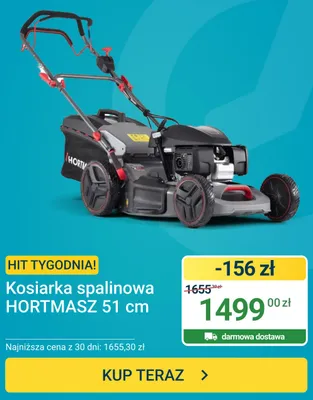 Kosiarka spalinowa Hortmasz 51 cm promocja w ERLI