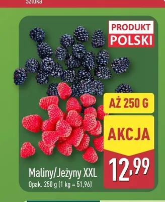 Jeżyny XXL promocja w Aldi