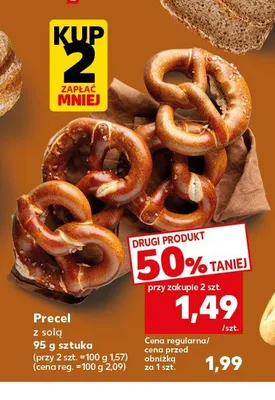 Precel z solą promocja w Kaufland