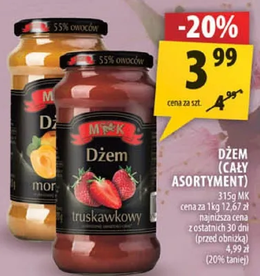 Dżem MK promocja w Arhelan