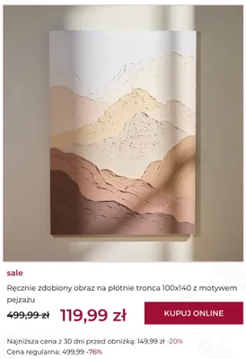 Obraz na płótnie Tronca home&you promocja w home&you