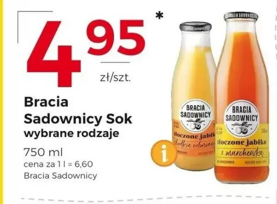 Sok Bracia Sadownicy promocja w Frac