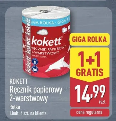 Ręcznik papierowy 2-warstwowy promocja w Aldi