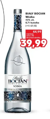Wódka Biały Bocian promocja w Kaufland