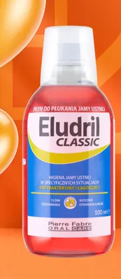 Płyn do płukania jamy ustnej Eludril Classic antybakteryjny i łagodzący promocja w DOZ.PL