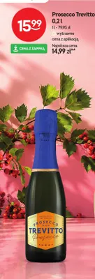 Wino musujące Prosecco Trevitto promocja w Żabka