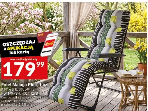 Fotel Malaga Plus promocja w Twój Market