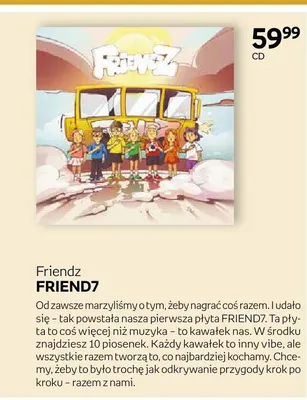 Płyta CD Friendz FRIEND7 promocja w Dzień Dziecka