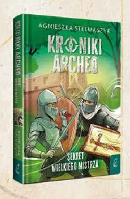 Książka Kroniki Archeo Sekret Wielkiego Mistrza Agnieszka Stelmaszyk oprawa twarda promocja w Empik