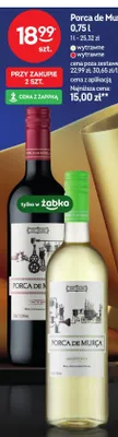 Wino czerwone wytrawne Porca de Murca promocja w Żabka