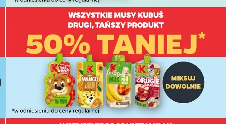 Musy Kubuś promocja w Netto