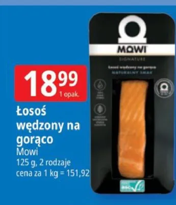 Łosoś wędzony na gorąco promocja w Leclerc