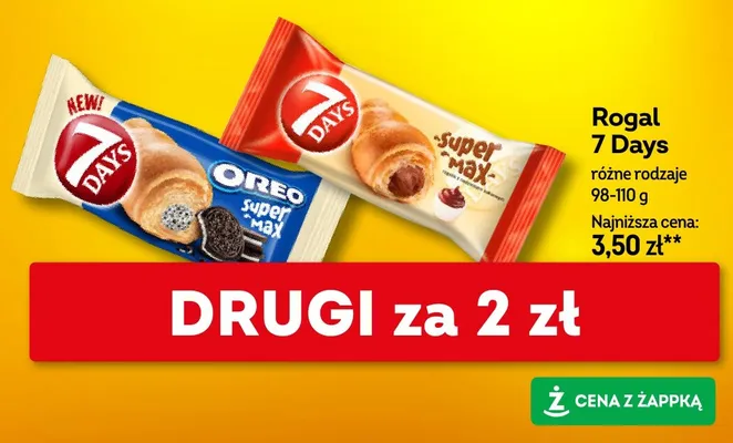 Rogal 7 Days Super Max promocja w Żabka
