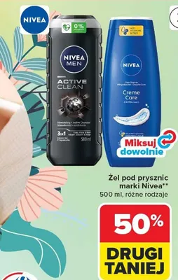 Żel pod prysznic różne rodzaje promocja w Carrefour