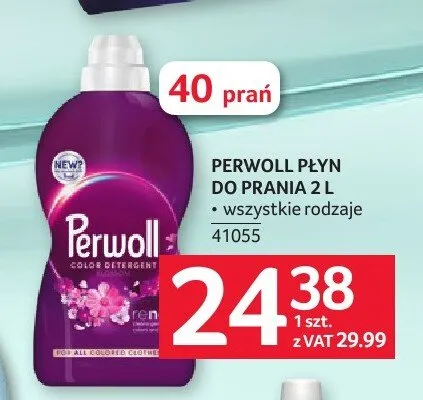Płyn do prania Perwoll Color promocja w Selgros