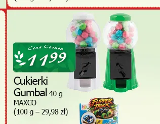 Cukierki Gumbal Maxco promocja w CEZAR Delikatesy