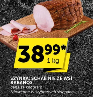 Szynka schab nie ze wsi Kabanos promocja w Groszek