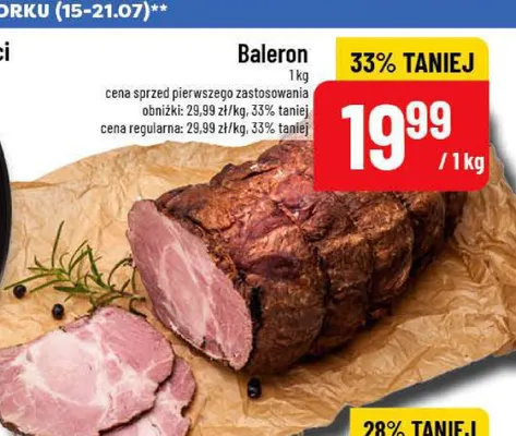 Baleron promocja w POLOmarket