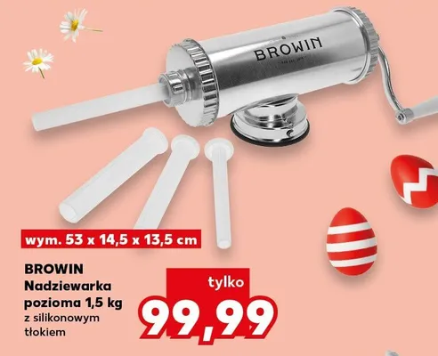 Nadziewarka pozioma  promocja w Kaufland