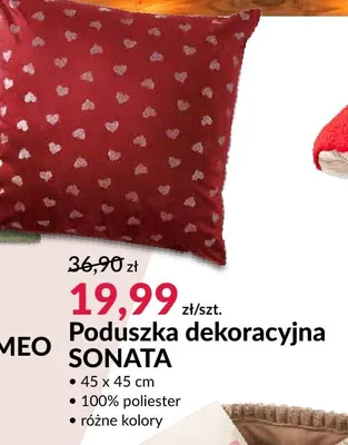 Poduszka dekoracyjna Sonata 45x45 cm promocja w Salony Agata