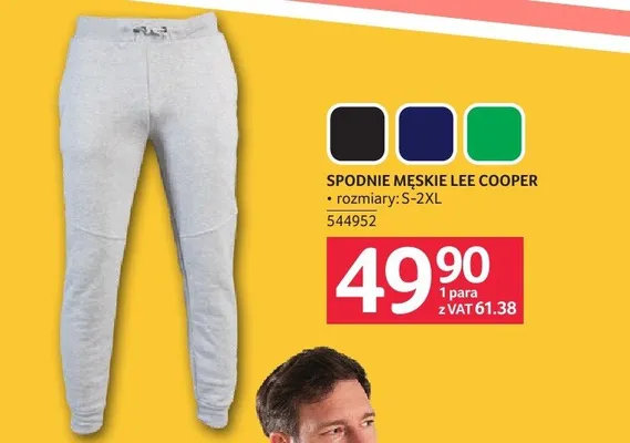 SPODNIE MĘSKIE LEE COOPER promocja w Selgros