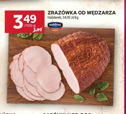 Zrazówka od wędzarza Hańderek promocja w Stokrotka