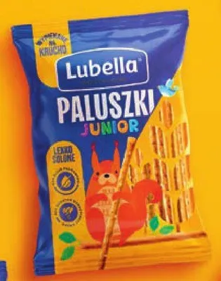 Paluszki Lubella Junior promocja w Stokrotka