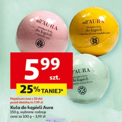 Kula do kąpieli promocja w Auchan