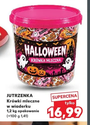 Krówki mleczne w wiaderku Jutrzenka promocja w Kaufland
