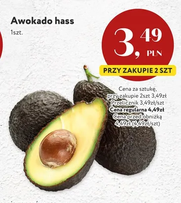 Awokado hass promocja w Market Point