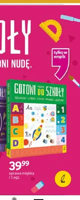 Książka Szlaczki Litery Cyfry Pisanie Liczenie Gotowi do szkoły promocja w Empik
