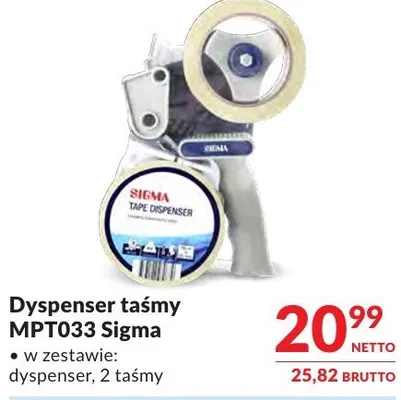Dyspenser taśmy MPT033 Sigma promocja w Makro