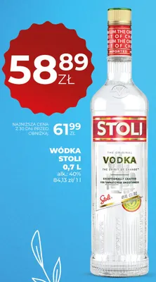 Wódka Stoli promocja w Duży Ben