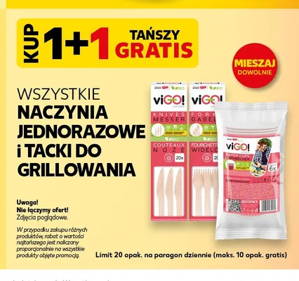 Naczynia jednorazowe i tacki do grillowania promocja w Kaufland