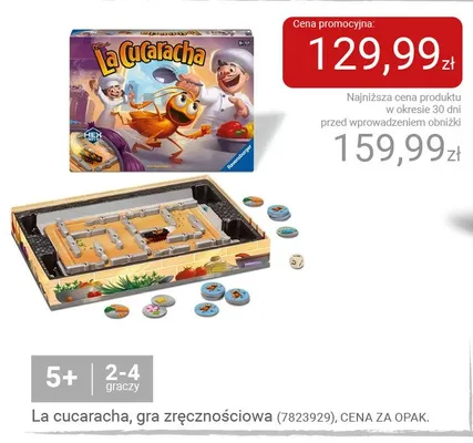 Gra zręcznościowa La cucaracha promocja w Smyk
