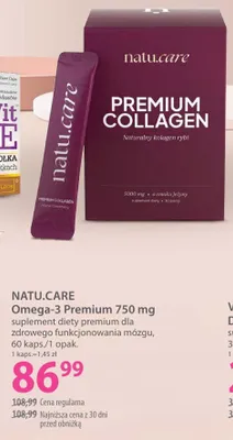 Suplement diety premium Omega-3 Premium 750 mg promocja w Hebe