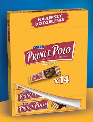 Wafel Prince Polo Classic 14-pak promocja w Biedronka