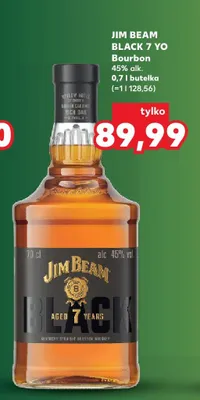 Whisky Black 7 Yo Bourbon promocja w Kaufland