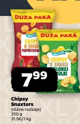 Chipsy (różne rodzaje) promocja w Netto