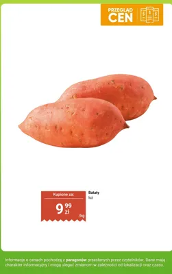 Bataty luz promocja w Dino