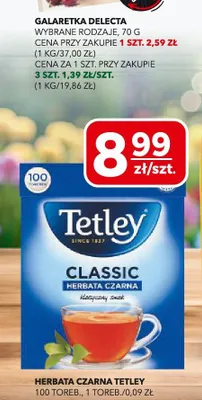 Herbata czarna classic promocja w Top Market