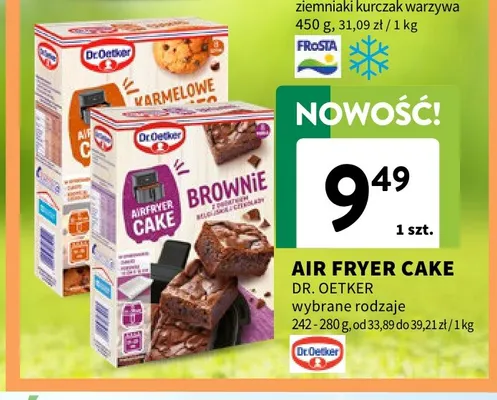 Air Fryer Cake karmelowe Dr. Oetker promocja w Intermarche