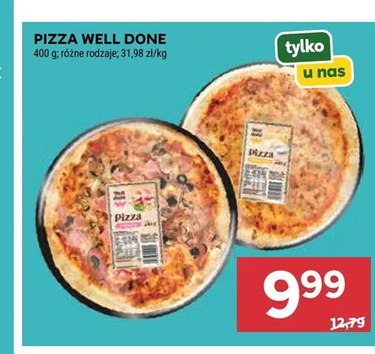Pizza Well Done promocja w Stokrotka