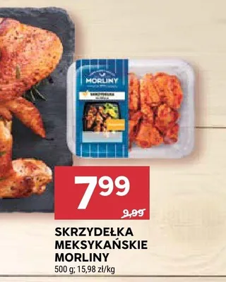 Skrzydełka meksykańskie Morliny promocja w Stokrotka