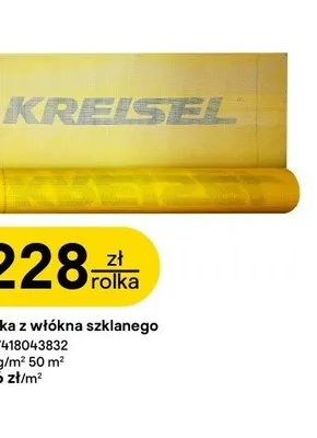 Siatka z włókna szklanego KREISEL promocja w Castorama