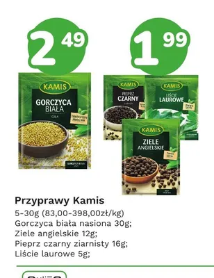 Przyprawa Kamis Liście laurowe promocja w Limonka