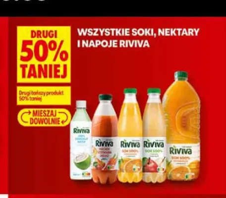 Napój multiwitamina Riviva promocja w Biedronka