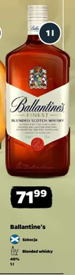 Whisky Ballantine's blended promocja w Netto